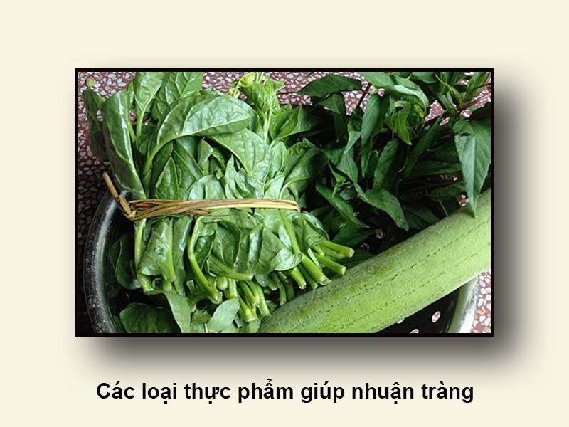 Các loại thực phẩm giúp nhuận tràng