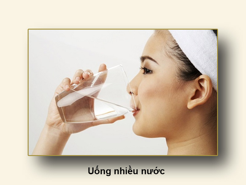 Uống nhiều nước