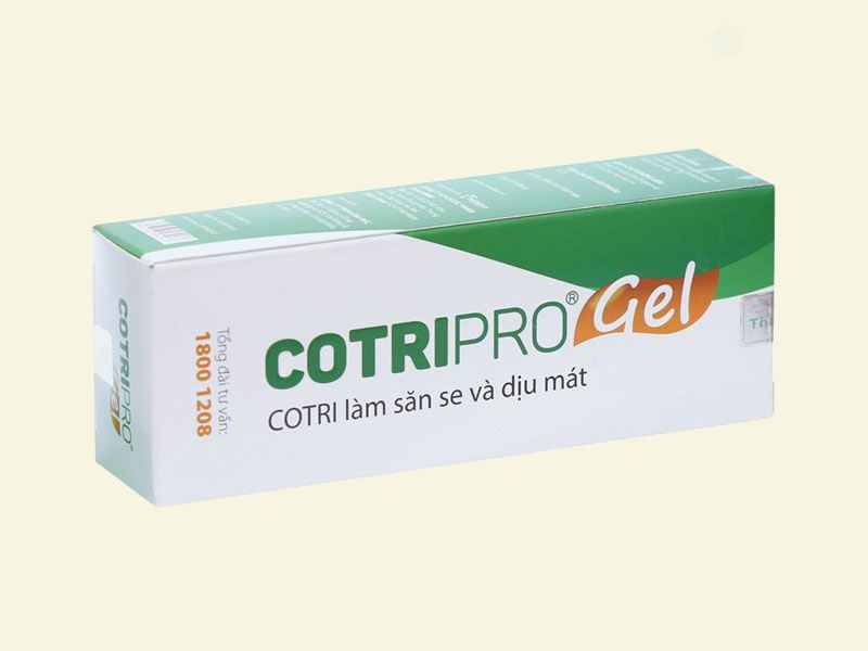 Hộp thuốc Cotripro Gel