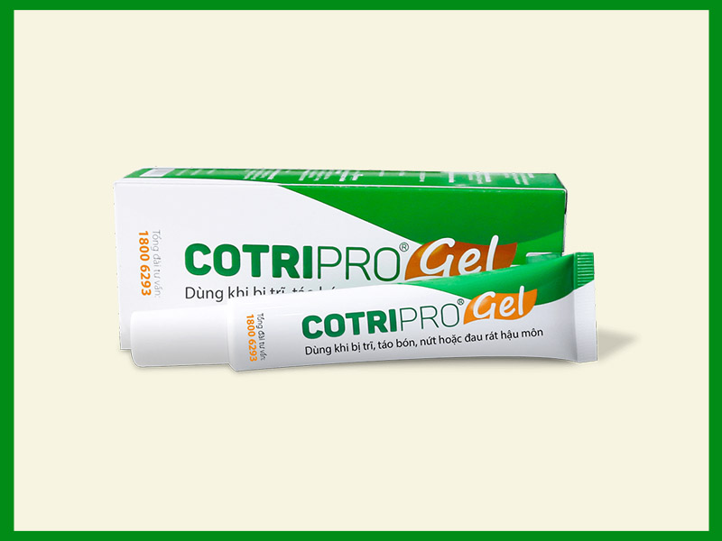 Kem bôi trĩ Cotripro Gel