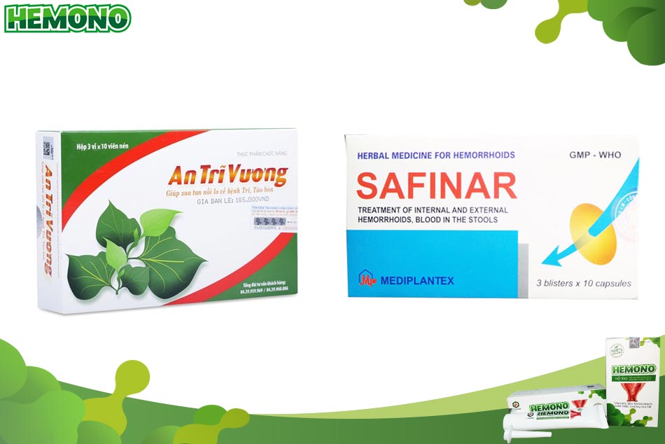 So sánh Safinar và An Trĩ Vương