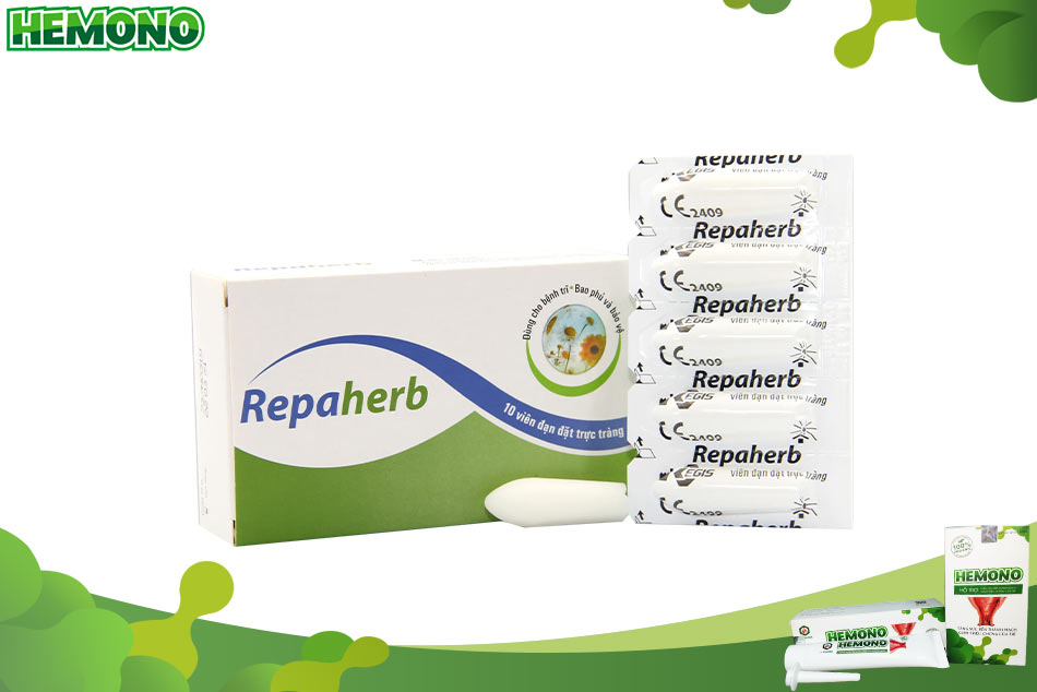 Viên đặt trĩ Repaherb phù hợp với mọi đối tượng