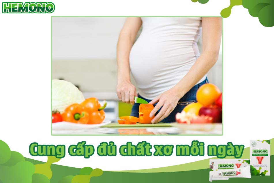 Cung cấp đủ chất xơ mỗi ngày