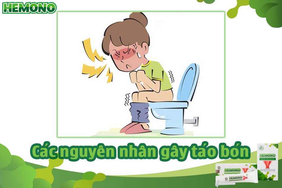 Nguyên nhân gây táo bón