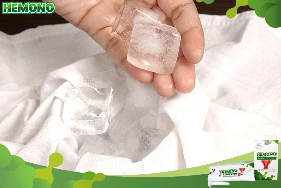 Chườm đá hậu môn