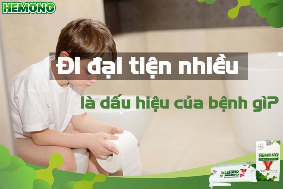 Đi đại tiện nhiều là dấu hiệu của bệnh gì?