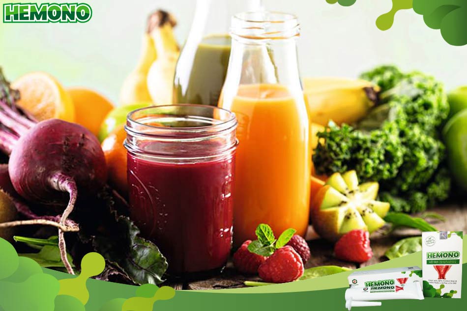 Một số loại nước ép cần thiết