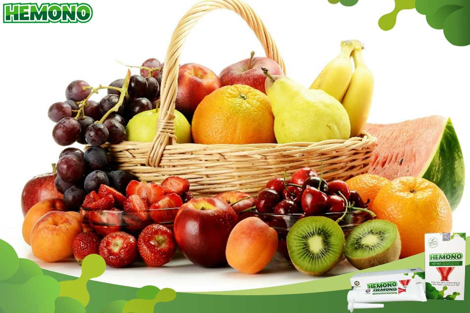 Các loại trái cây tốt cho người mới mổ trĩ