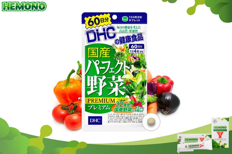 Viên uống bổ sung chất xơ cho người lớn và trẻ em DHC của Nhật Bản