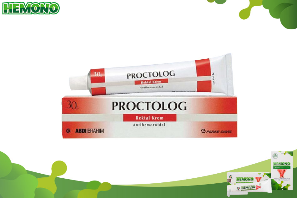 Kem bôi trực tràng Proctolog giúp giảm cơn đau trĩ nhanh chóng