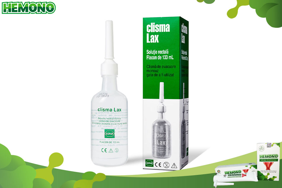 Thuốc thụt hậu môn Clisma – Lax trước khi mổ