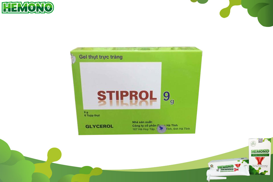 Thuốc thụt nhuận tràng Stiprol