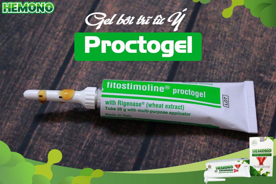 Gel bôi trĩ Proctogel từ Ý