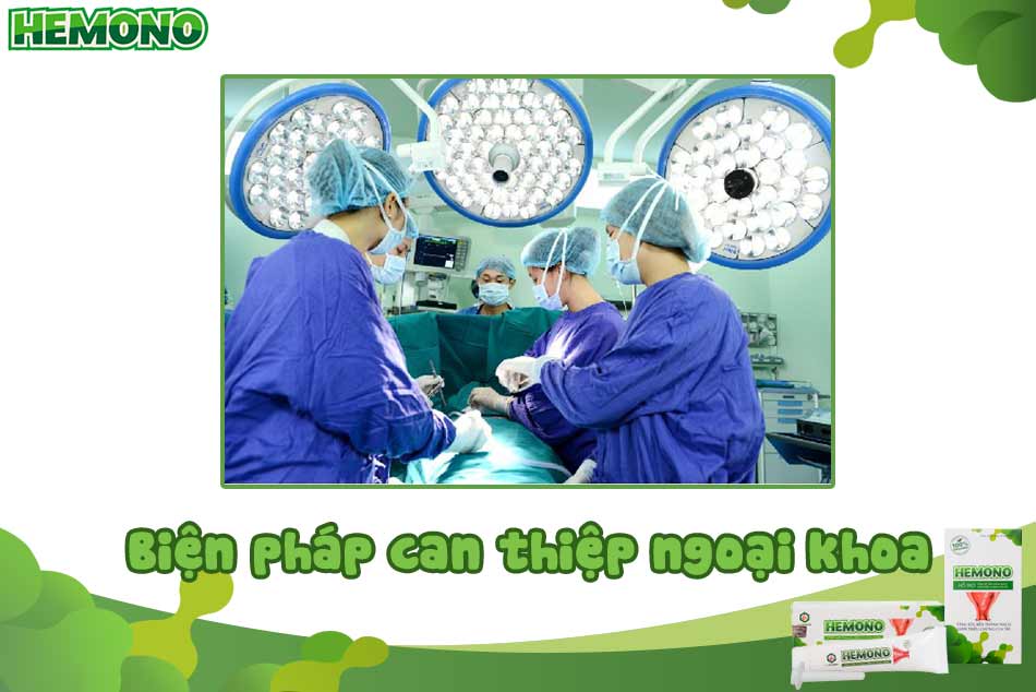 Điều trị thịt thừa ở hậu môn bằng ngoại khoa