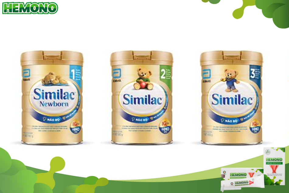 Sữa chống táo bón cho trẻ nhanh và hiệu quả Similac của Mỹ