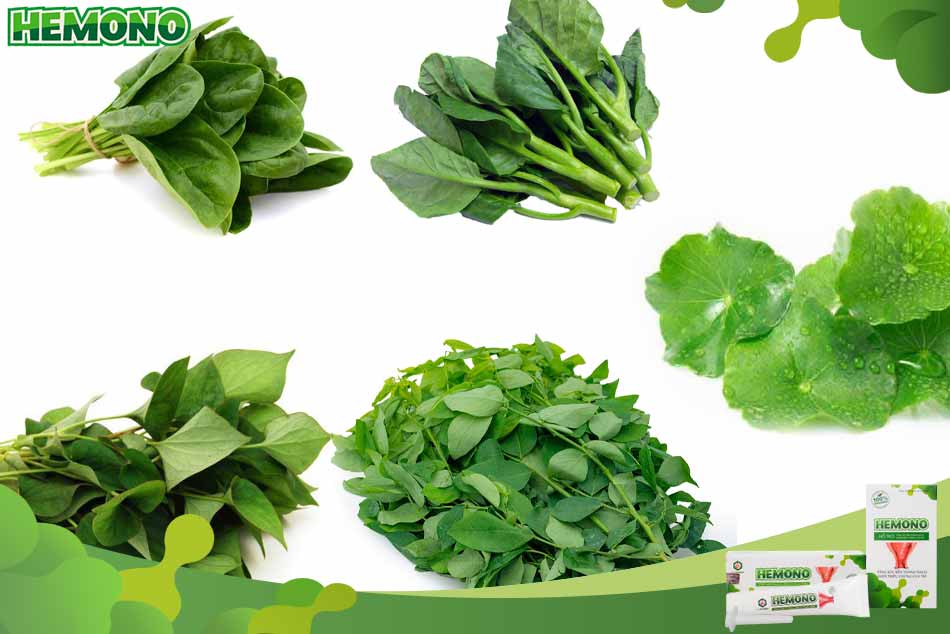 Một số loại rau trị táo bón