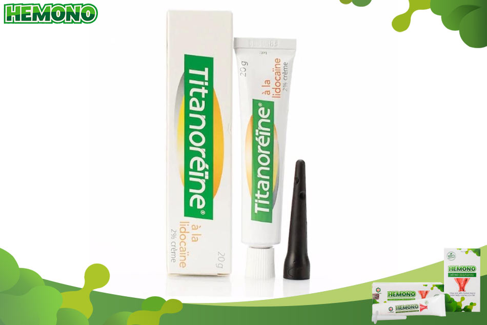 Gel bôi trĩ Titanoreine của Pháp