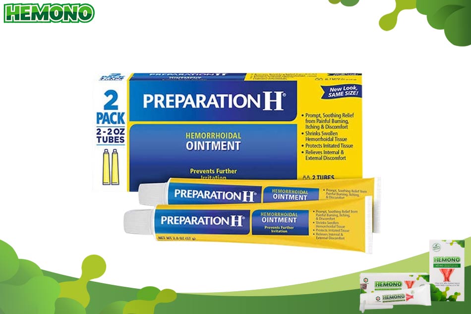 Kem bôi trĩ Preparation H Ointment xuất xứ từ Mỹ