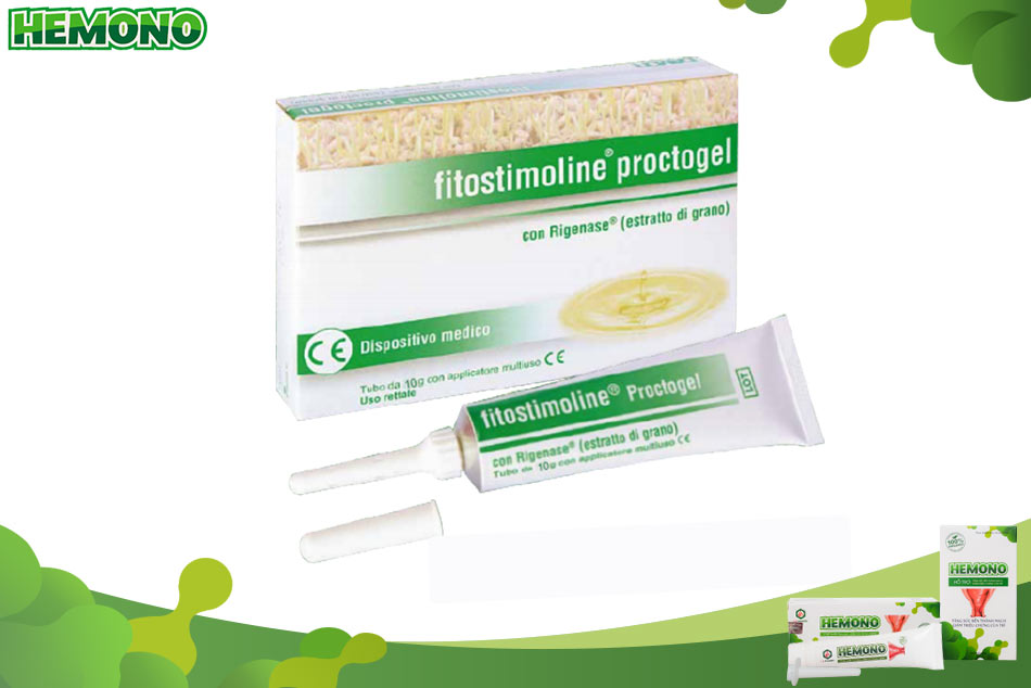 Gel bôi trĩ Fitostimoline Proctogel chiết xuất từ mầm lúa mì