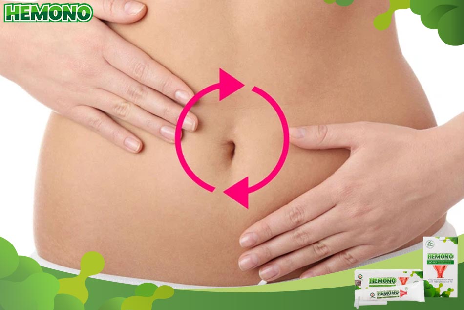 Massage bụng là biện pháp đơn giản giúp bà bầu đi ngoài khi bị táo bón