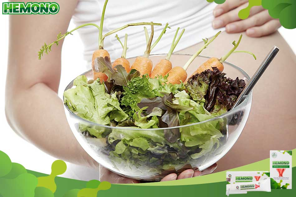 Bà bầu bị táo bón cần bổ sung nhiều chất xơ