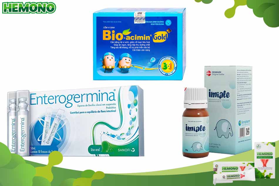 Một số sản phẩm điều trị chứng táo bón ở trẻ em