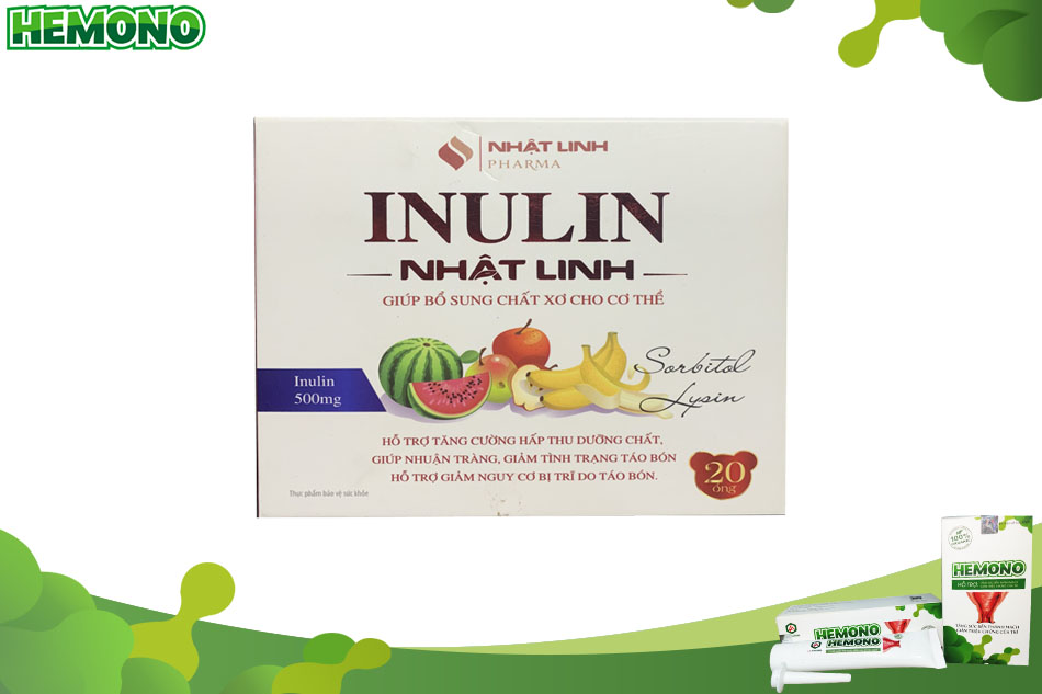 Bổ sung chất xơ Inulin Nhật Linh