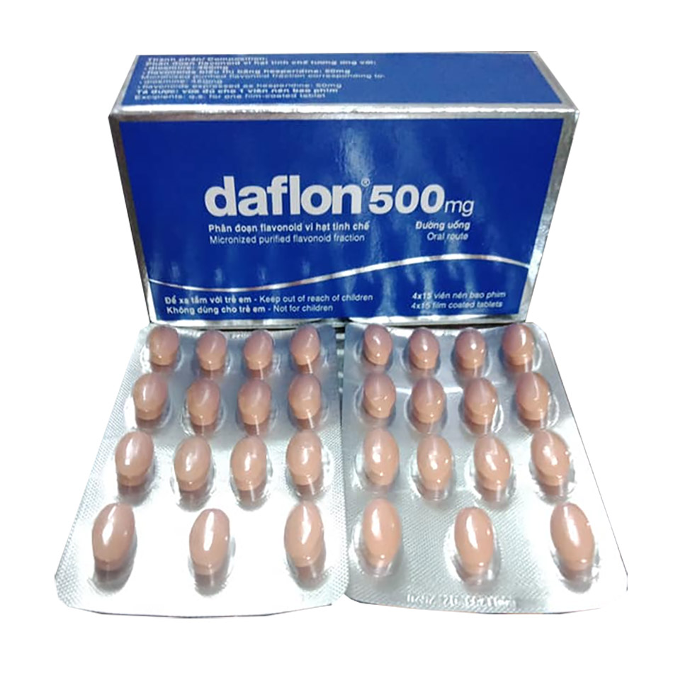 Hình ảnh thuốc Daflon 500mg