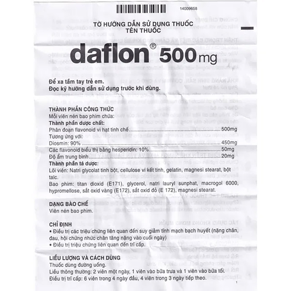 Hình ảnh thuốc Daflon 500mg 17