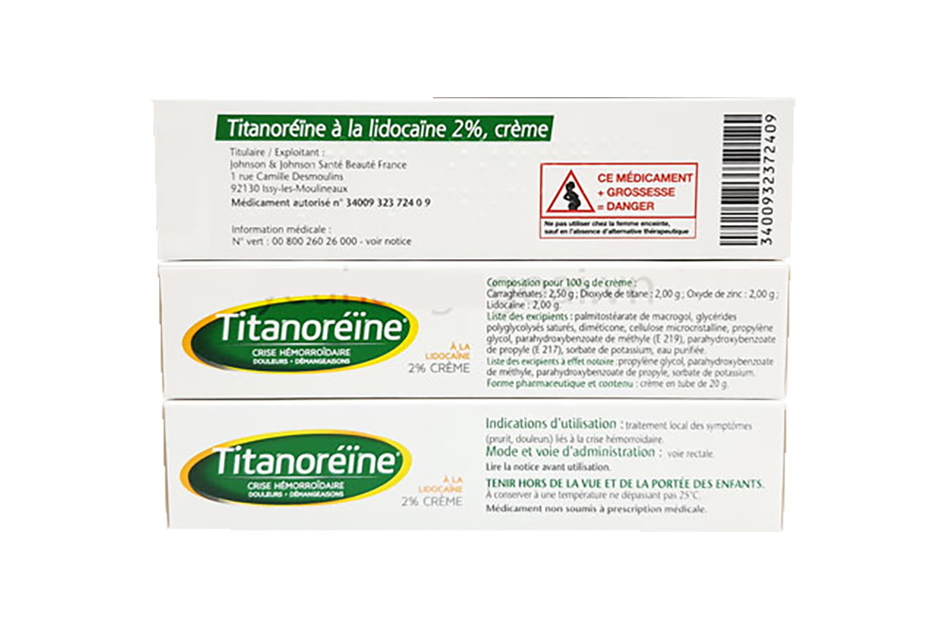 Thuốc trị trĩ Titanoreine