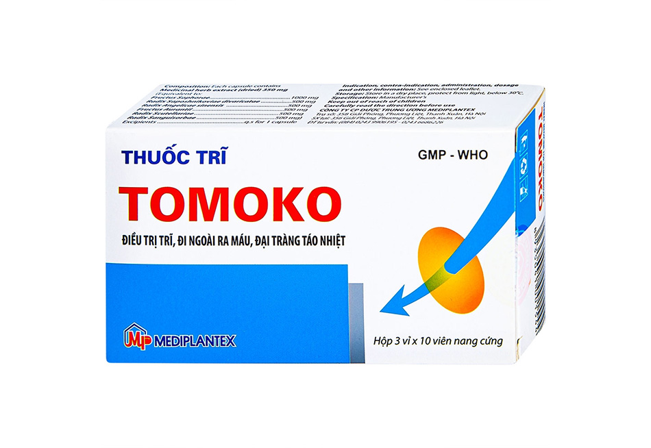 Thuốc điều trị trĩ Tomoko