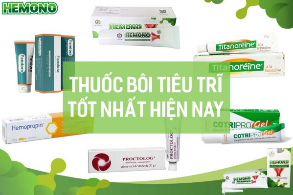 Top 10 thuốc bôi tiêu trĩ tốt nhất hiện nay