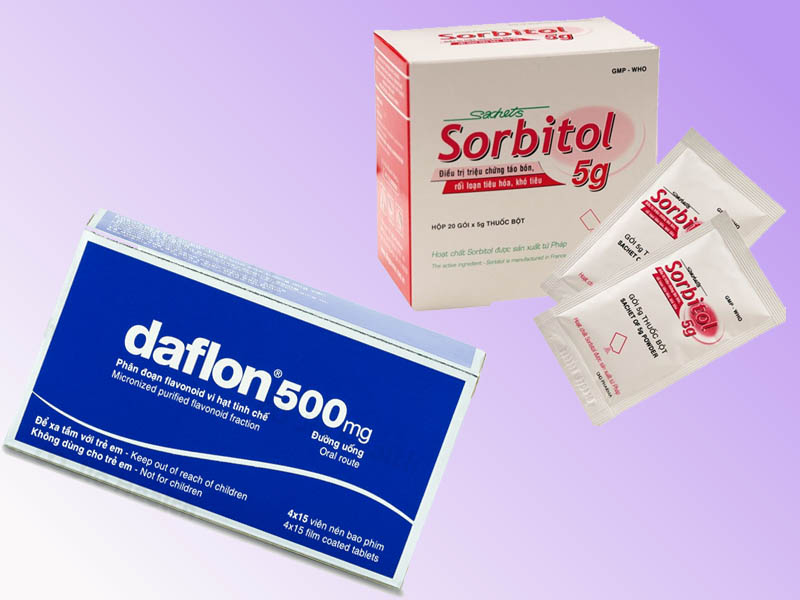 Một số thuốc uống chữa trĩ