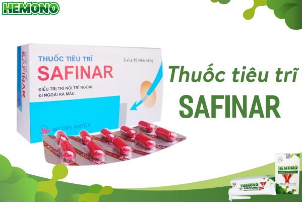 Thuốc tiêu trĩ Safinar