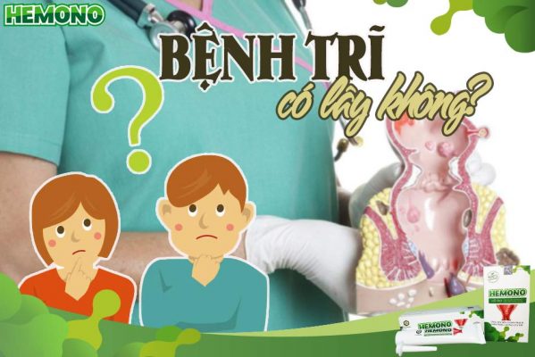 Bệnh trĩ có lây không?